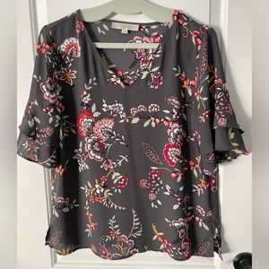 Floral Loft top size M